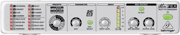 Behringer Minifex FEX800 Efekt Prosesör