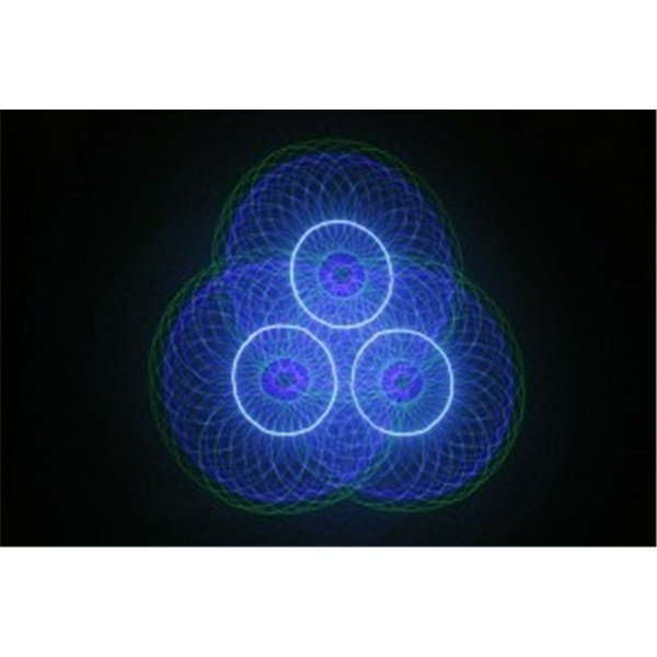 Eclips Axis 3D Multicolor Gobolu Efekt Lazer