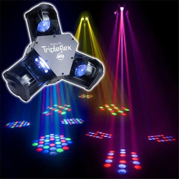 American Dj Triple Flex 3 Başlı Aynalı Led Efekt Işık