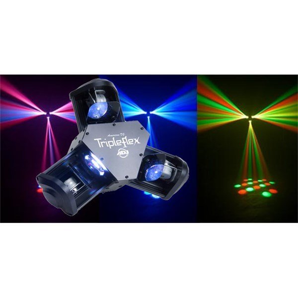 American Dj Triple Flex 3 Başlı Aynalı Led Efekt Işık