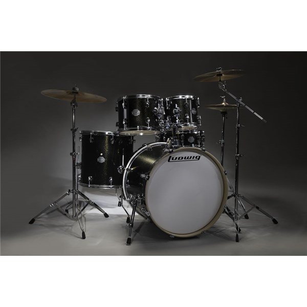 Ludwig LCF52G016 Element Drive Siyah 5 Parça Bateri Seti