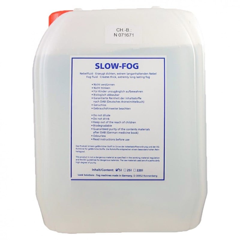 Look Slow Fog - Sis Makinası Likiti 5 Litre