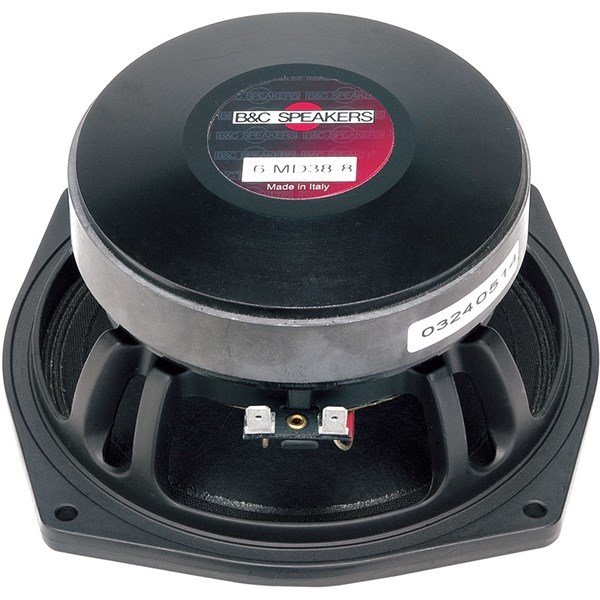 B&C 6MD38 - 120/240W 6-1/2'' Çıplak Mid Hoparlör