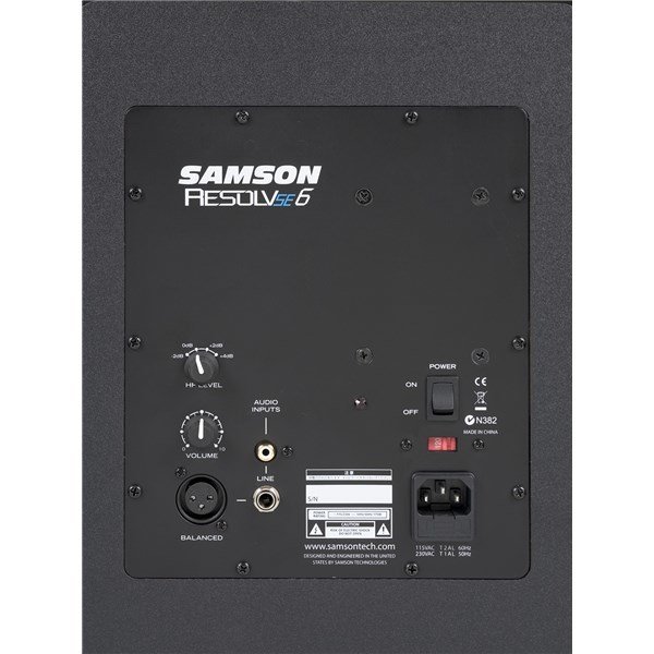 Samson Resolv SE6 6-inch 175W Aktif Stüdyo Monitör