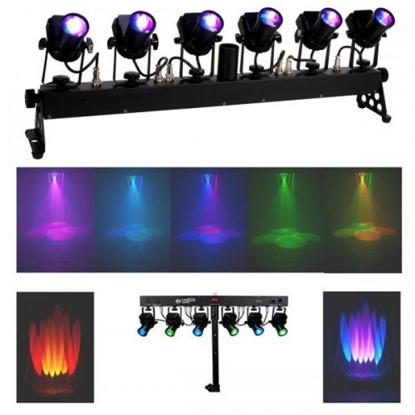 American Dj Tri Bar Spot 6x5W Rgb Led Beam Spot