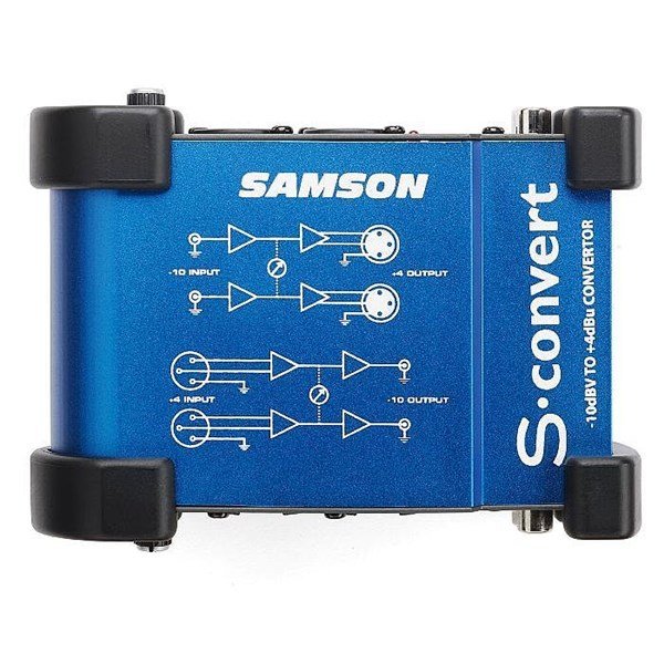 Samson S Convert Stereo Line Level Converter