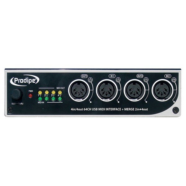 Prodipe MIDI-USB 4i/4o Midi Arabirimi