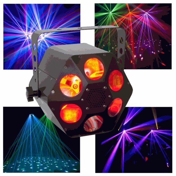 American Dj Quad Phase HP Çoklu Beam Led Efekt Işık