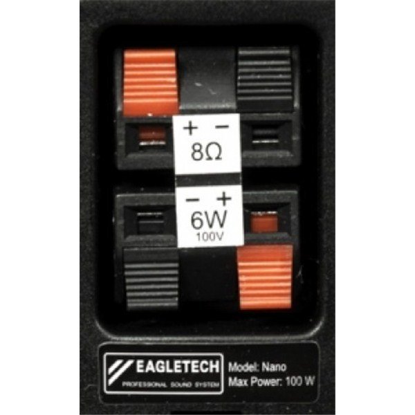 Eagletech Nano 2,5 inç 6-Watt 100V Duvar Hoparlörü (Çift)