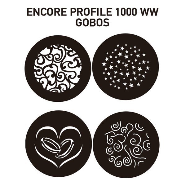 American DJ Encore Profile 1000WW - DMX 100W LED Profil Spot