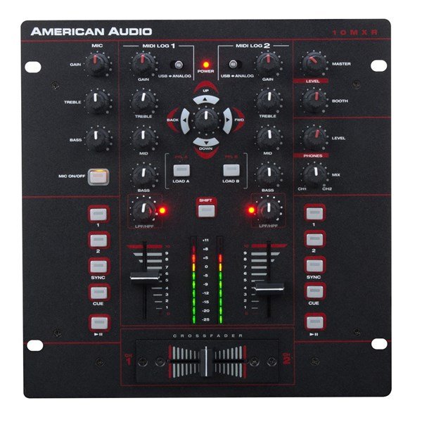 American Audio MXR19 - 5-Kanal 4x4 Ses Kartlı Midilog DJ Mikser