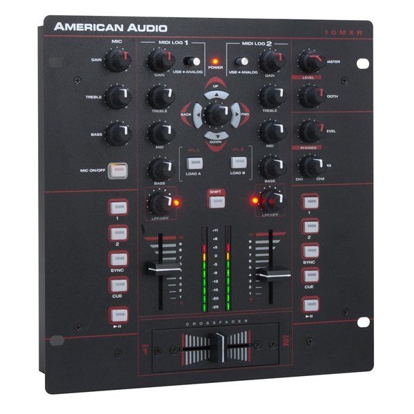 American Audio MXR19 - 5-Kanal 4x4 Ses Kartlı Midilog DJ Mikser