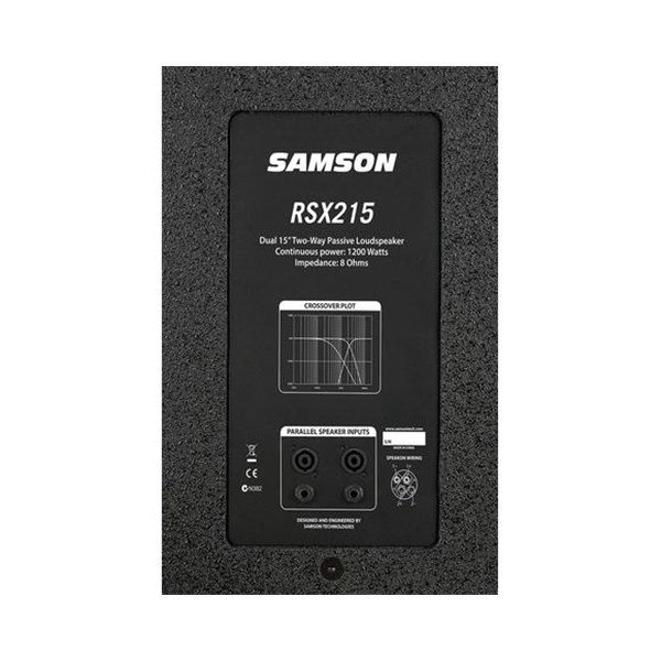 Samson RSX215 15'' Pasif Kabin Hoparlör