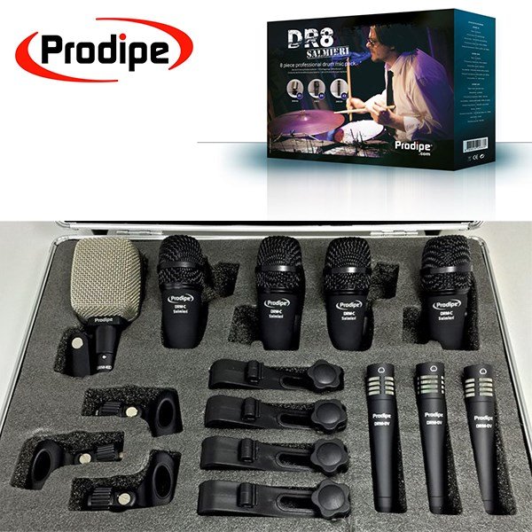 Prodipe DR8 Salmieri - 8 li Davul Mikrofon Seti