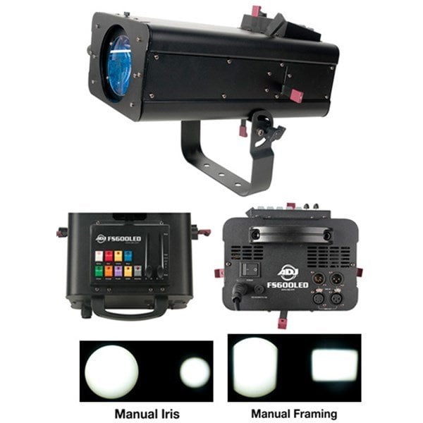 American Dj FS600LED - 60 Watt Led 8 Renk Takip Spotu