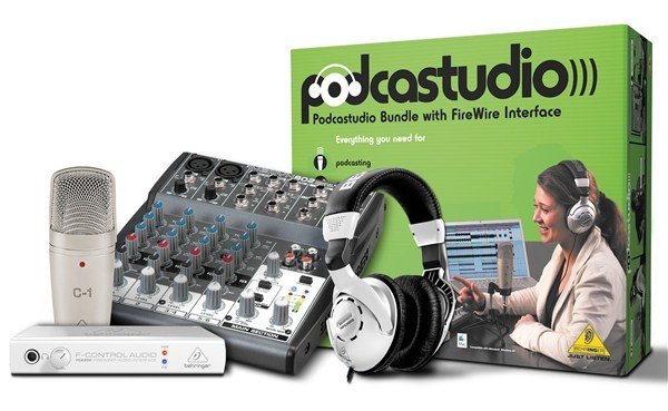 Behringer Podcastudio Firewire Stüdyo Kayıt Seti