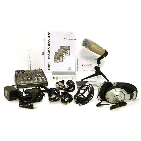 Behringer Podcastudio Firewire Stüdyo Kayıt Seti