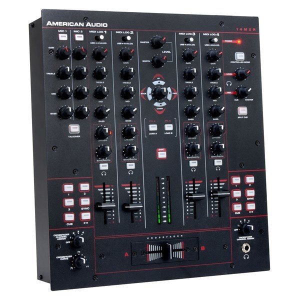 American Audio MXR14 - 4 Kanal Mikser / Midi Kontroller