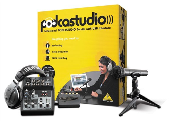 Behringer Podcastudio USB Ses Kayıt Paket