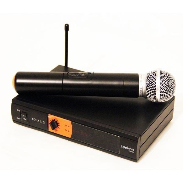 Spekon Vocal 2 El Tipi Telsiz Mikrofon