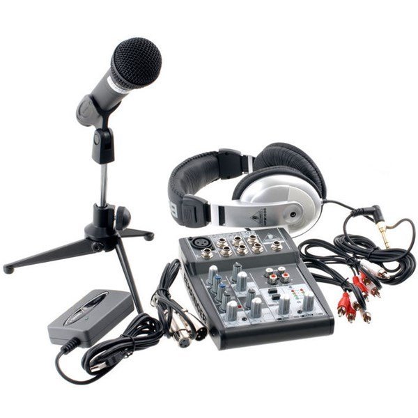 Behringer Podcastudio USB Ses Kayıt Paket