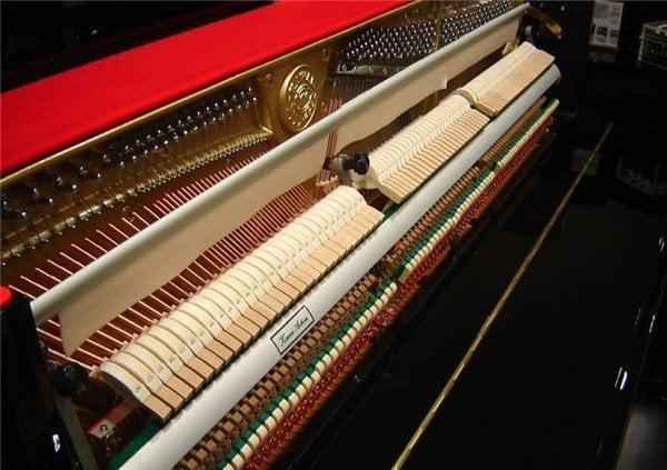 Kawai KX-15 E/P Siyah Cilalı Duvar Piyanosu 115cm