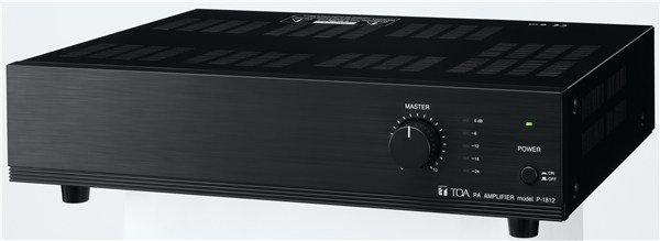 Toa P-1812 ER - 120W Trafolu Güç Amplifikatörü