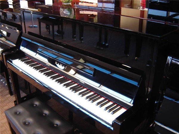 Kawai KX-21 MH/P Parlak Maun Upright Duvar Piyanosu 121 cm