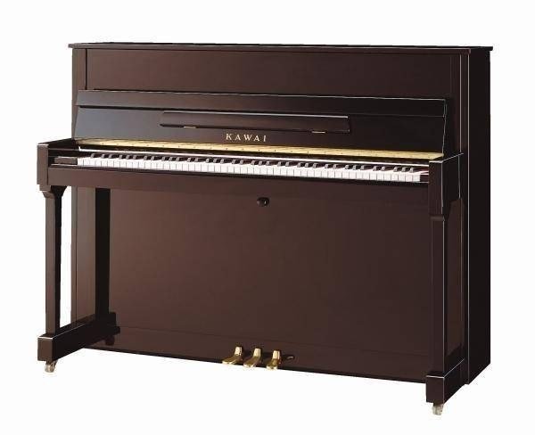 Kawai KX-21 MH/P Parlak Maun Upright Duvar Piyanosu 121 cm
