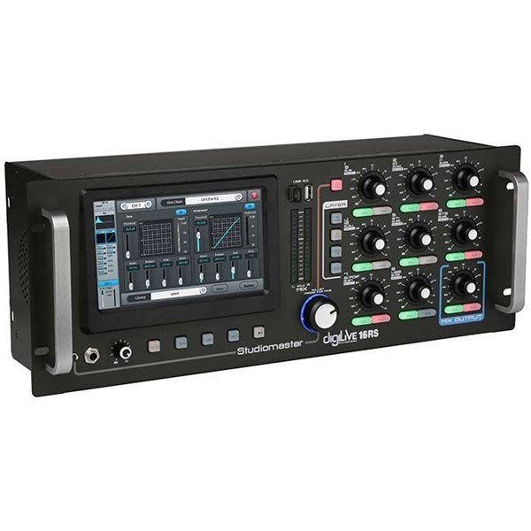 Studiomaster digiLivE16 RS - Rack Tipi 16 Girişli Dijital Mikser