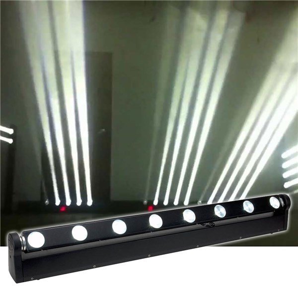 American Dj Sweeper Beam LED - 8x 3 W beyaz CREE LED Beam Efekt Işık
