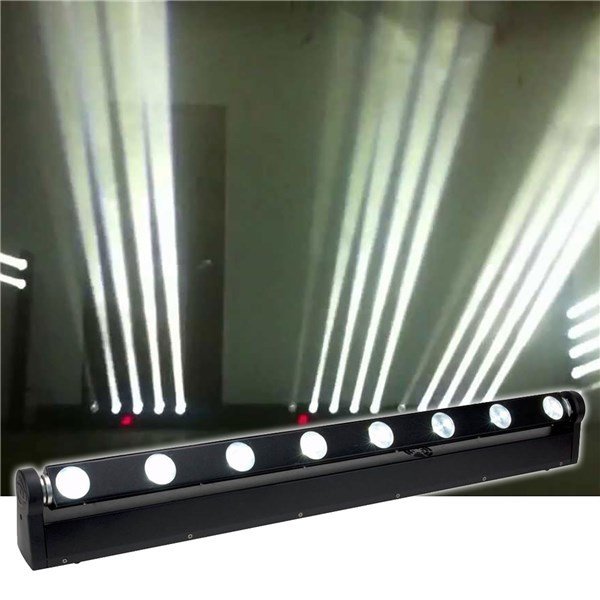 American Dj Sweeper Beam LED - 8x 3 W beyaz CREE LED Beam Efekt Işık