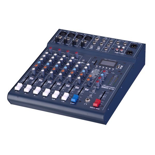Studiomaster CLUBXS 8 - 8 Girişli DSP USB Bluetoothlu Kayıt Mikseri