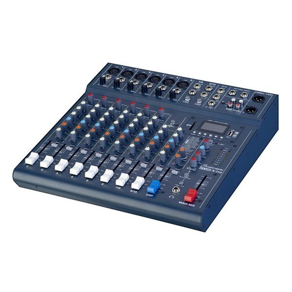 Studiomaster CLUBXS 10 - 10 Girişli DSP USB Bluetoothlu Kayıt Mikseri