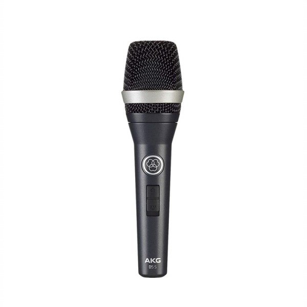 AKG D5S Profesyonel Dinamik Sahne ve Vokal Mikrofonu Açma Kapama Düğmeli