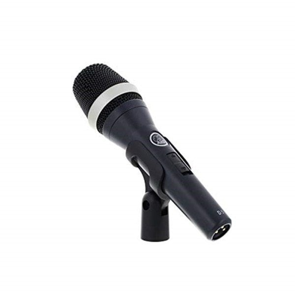 AKG D5S Profesyonel Dinamik Sahne ve Vokal Mikrofonu Açma Kapama Düğmeli