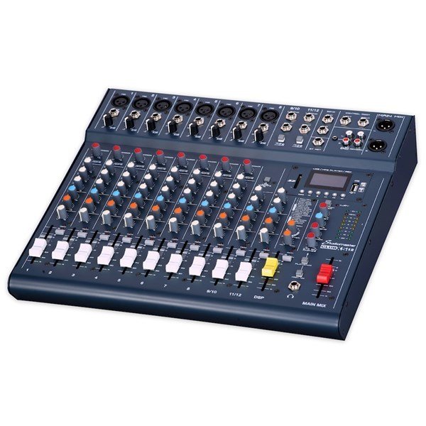Studiomaster CLUBXS 12 - 12 Girişli DSP USB Bluetoothlu Kayıt Mikseri
