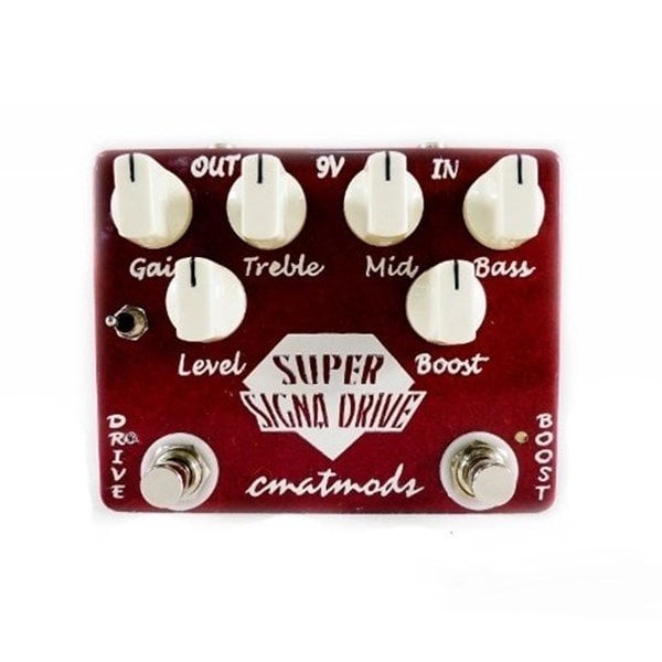 Cmat Mods Super Signa Drive Overdrive Pedalı