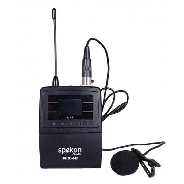 Spekon Mıx 4B Yaka ve Headset Tipi Mikrofon Alıcısı
