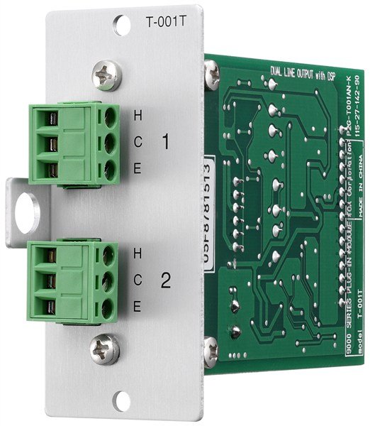Toa T 001T Dual Line Output Module With DSP