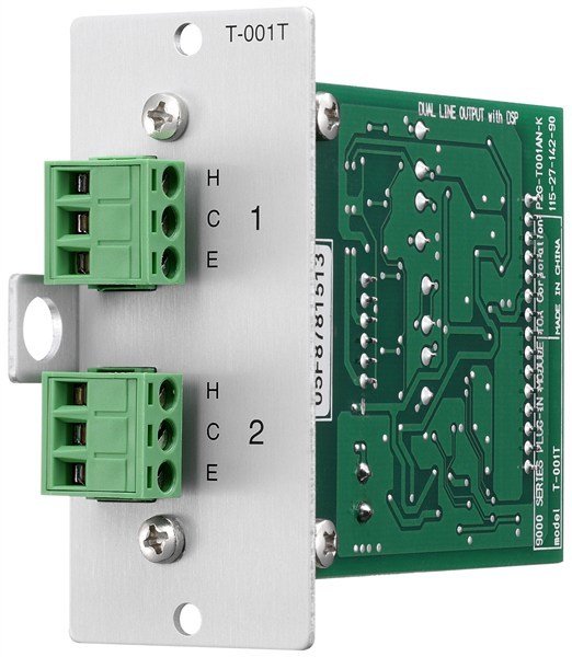 Toa T 001T Dual Line Output Module With DSP