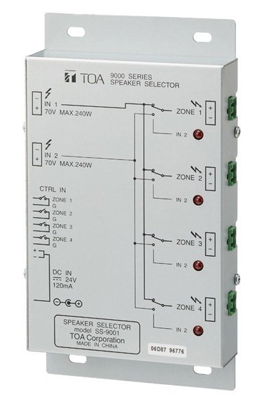 Toa SS 9001 Speaker Selector