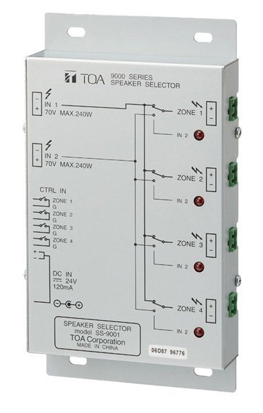 Toa SS 9001 Speaker Selector