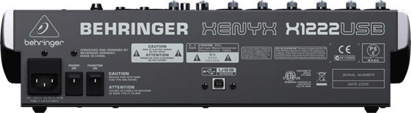 Behringer Xenyx X1222USB 16 Kanal Deck Mikser