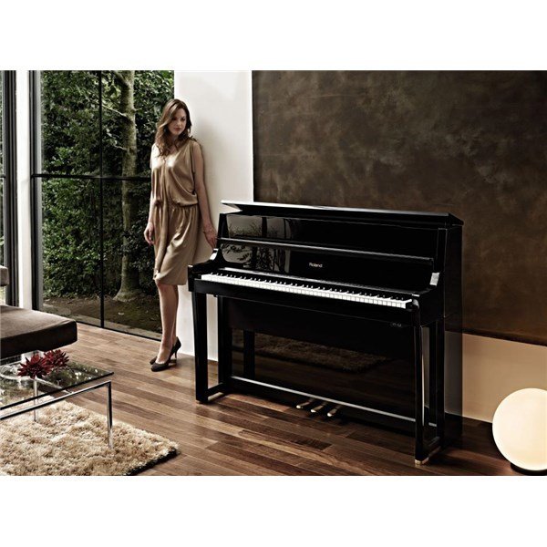 Roland LX-15E-PE Parlak Siyah Dijital Piyano