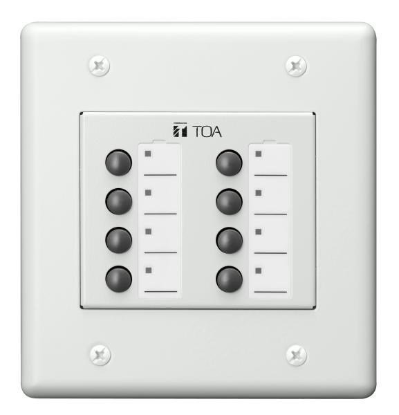 Toa ZM 9013 (8 Buton) Remote Control Panel