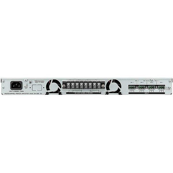 Toa DA 250 F - Dijital 4x250W/4 ohm Power Amfi