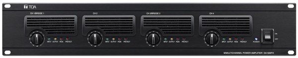 Toa DA 500 FH - 4x500W 70/100V Dijital Güç Amplifikatörü