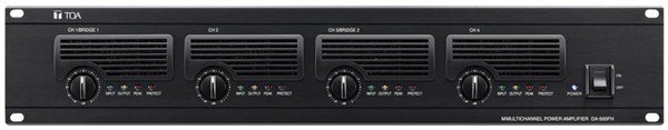 Toa DA 500 FH - 4x500W 70/100V Dijital Güç Amplifikatörü