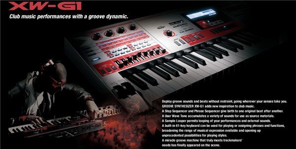 Casıo XW G1K2 Synthesizer